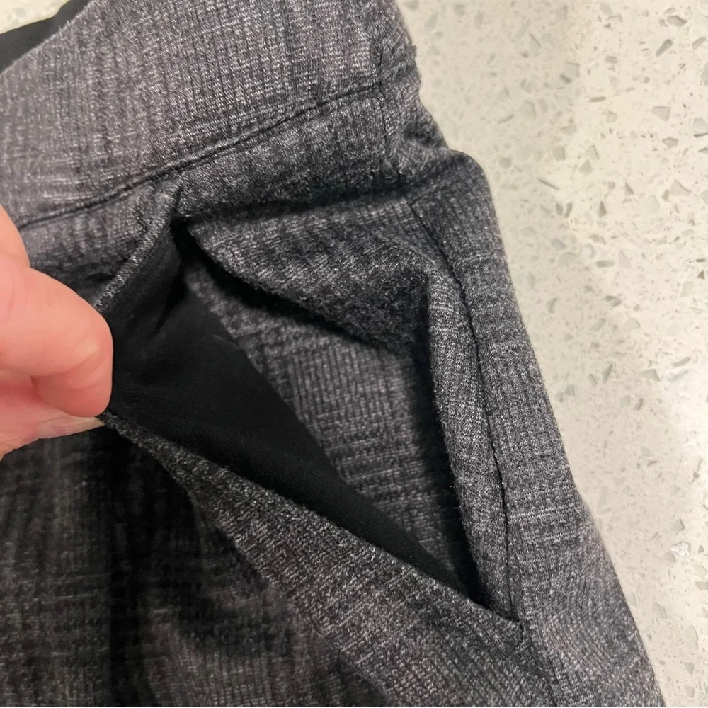 Women's Black Plaid Pants - Picture 6 of 7